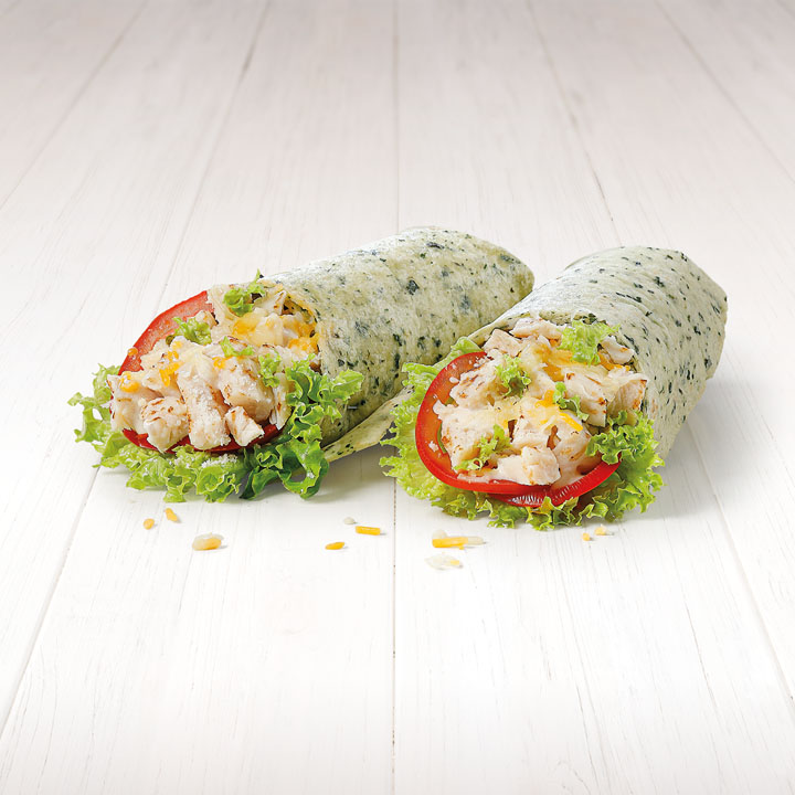 Wrap Chicken Ceasar as wrap